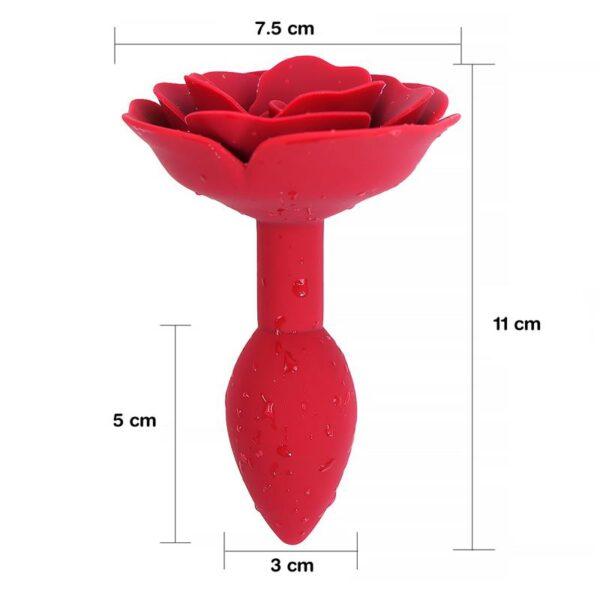 Rose butt plug - Imagen 4
