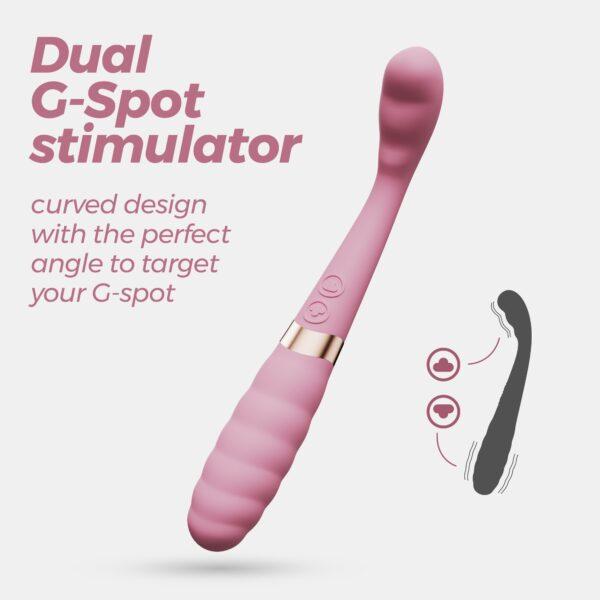 Pixie vibrador doble