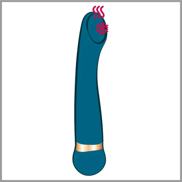 Vibrador dual calor y frío - Imagen 2