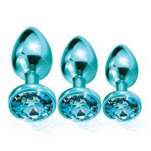 Set 3 plug metal Nyxie