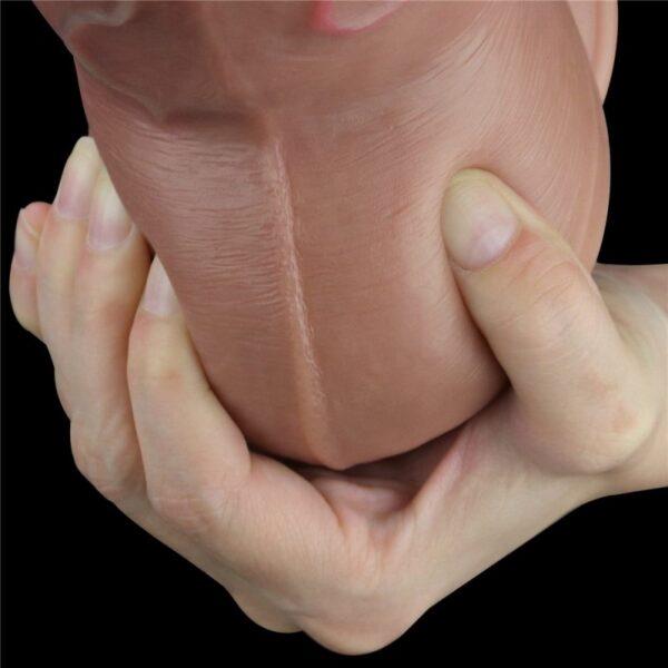 Dildo realista dual layered 7" - Imagen 5