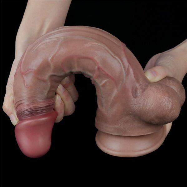 Dildo realista dual layered 11,5" - Imagen 3