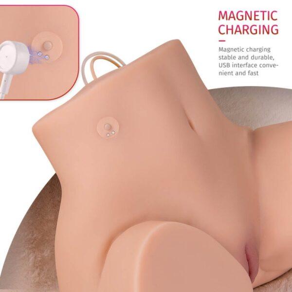 Masturbador Luxury vibrador/succionador con mando - Imagen 5