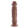 Pene realístico 19cm negro - Imagen 4