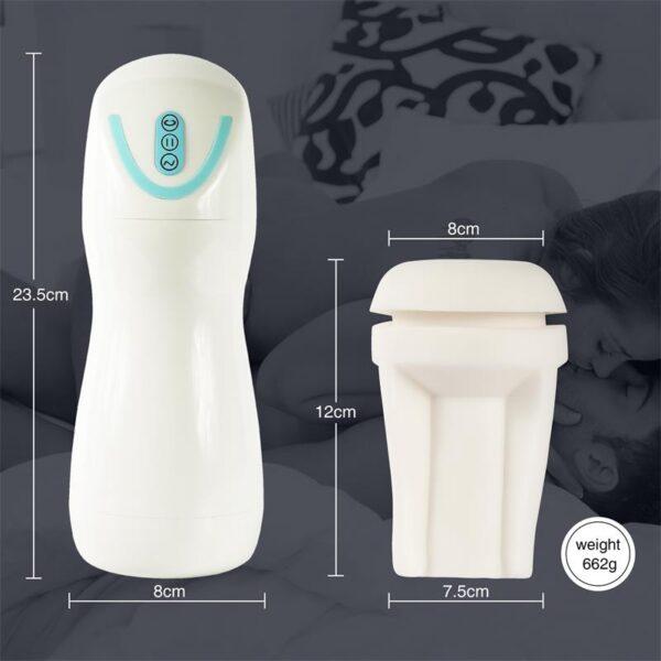 Masturbador succionador/vibrador Geri - Imagen 8