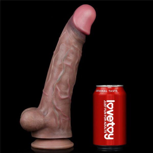 Dildo realista dual layered 11,5" - Imagen 9