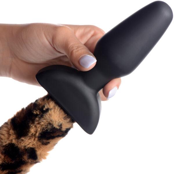 Leopard anal plug+ears rotating - Imagen 8