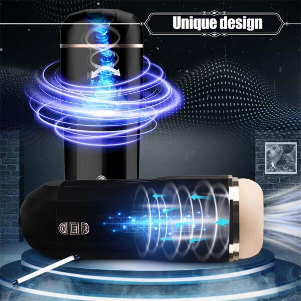 Masturbador vibrador/succionador Snow - Imagen 7
