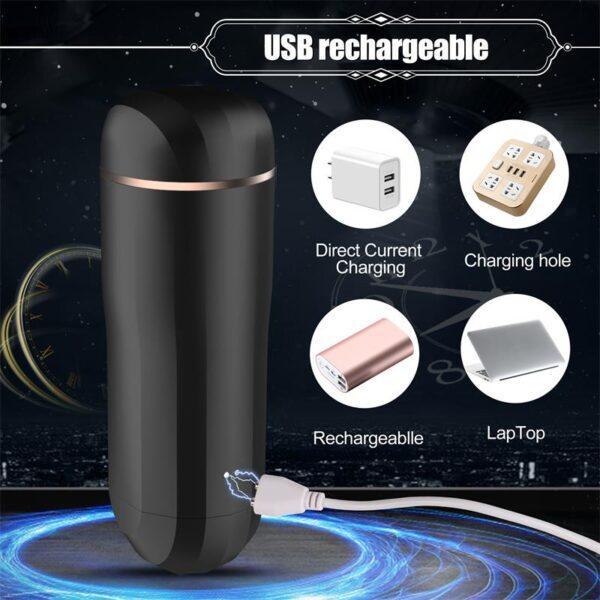 Masturbador vibrador/succionador Snow - Imagen 8