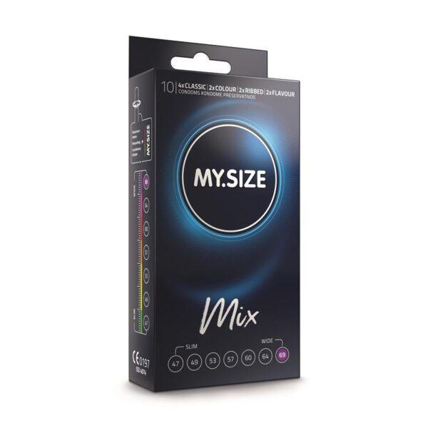 Preservativos Mysize Mix 10 unidades - Imagen 2