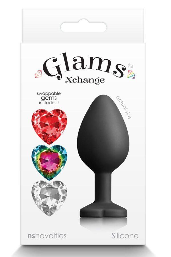 Joya anal Xchance corazón talla pequeña - Imagen 2