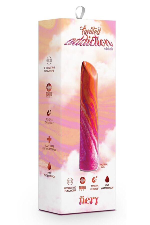 Bala vibradora recargable exposed Fiery - Imagen 2