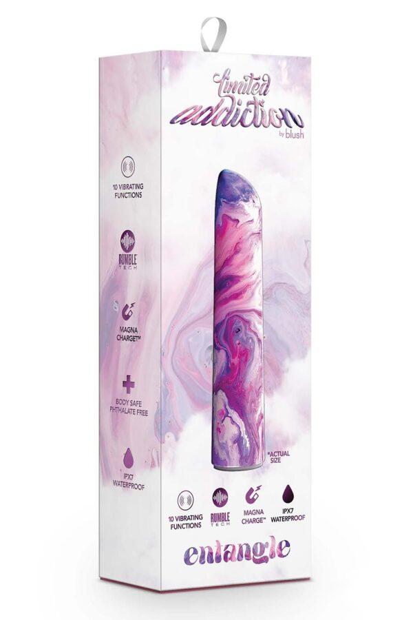 Bala vibradora recargable exposed entangle - Imagen 2
