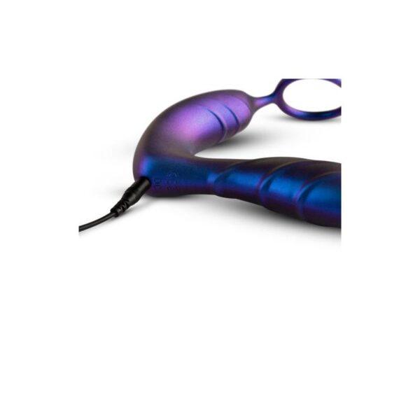 Plug anal con anillo y mando Black hole - Imagen 4