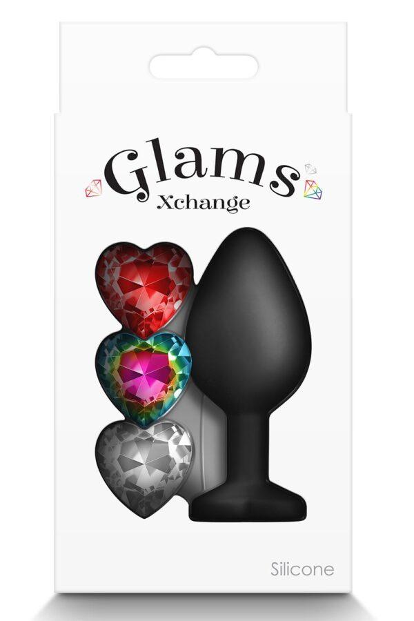 Joya anal Xchance corazón talla pequeña - Imagen 4