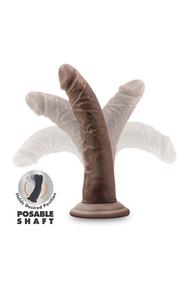 Dr Skin posable 7" dildo with suction cup - Imagen 4