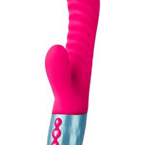 Dual density ripple rabbit vibrator Femme funn