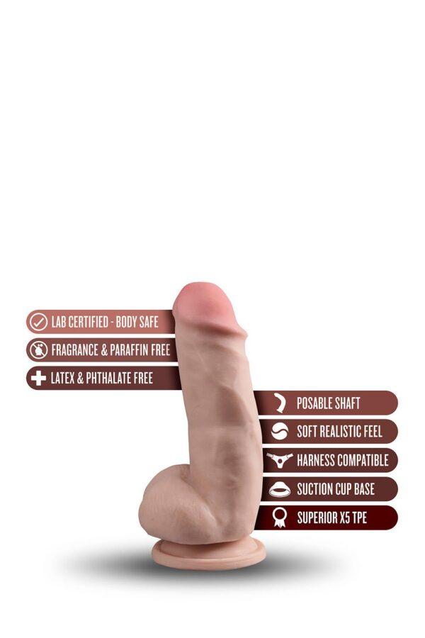 Dr skin 7" girthy realistic - Imagen 5