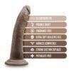 Dr Skin posable 7" dildo with suction cup - Imagen 8