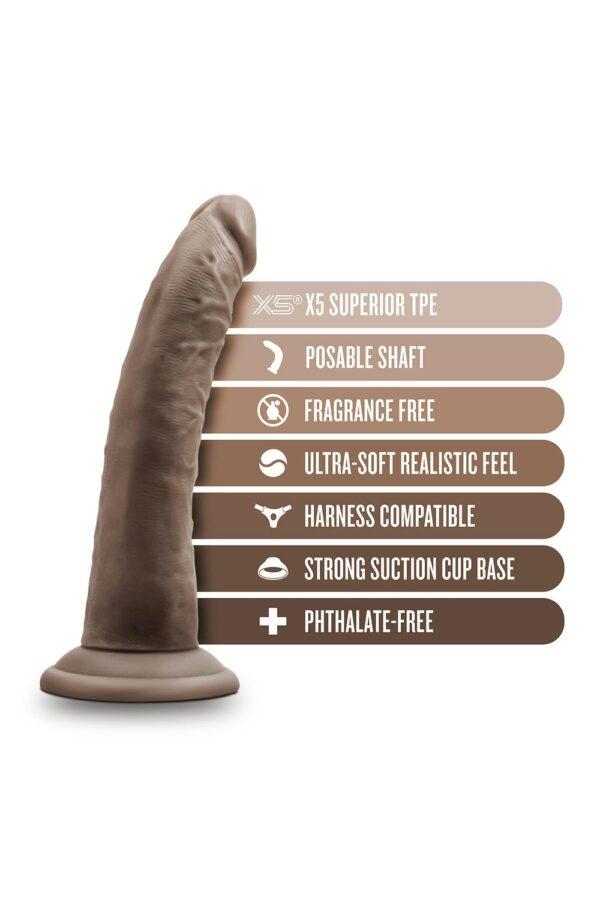 Dr Skin posable 7" dildo with suction cup - Imagen 8