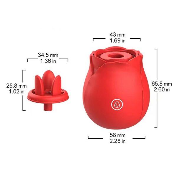 Succionador con lenguas intercambiables Cherryrose - Imagen 10