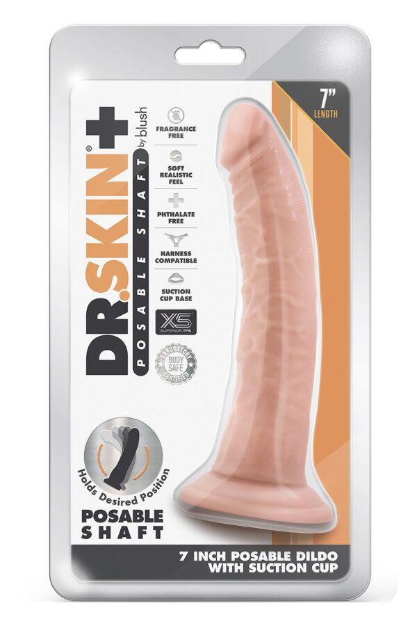 Dr Skin posable 7" dildo with suction cup - Imagen 9