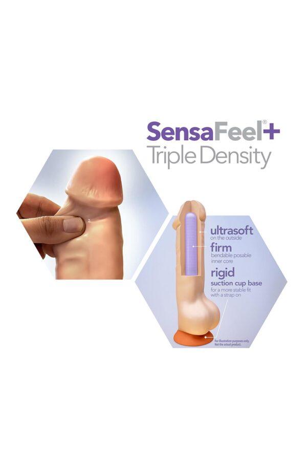 Dildo articulado 5" tacto piel - Imagen 9