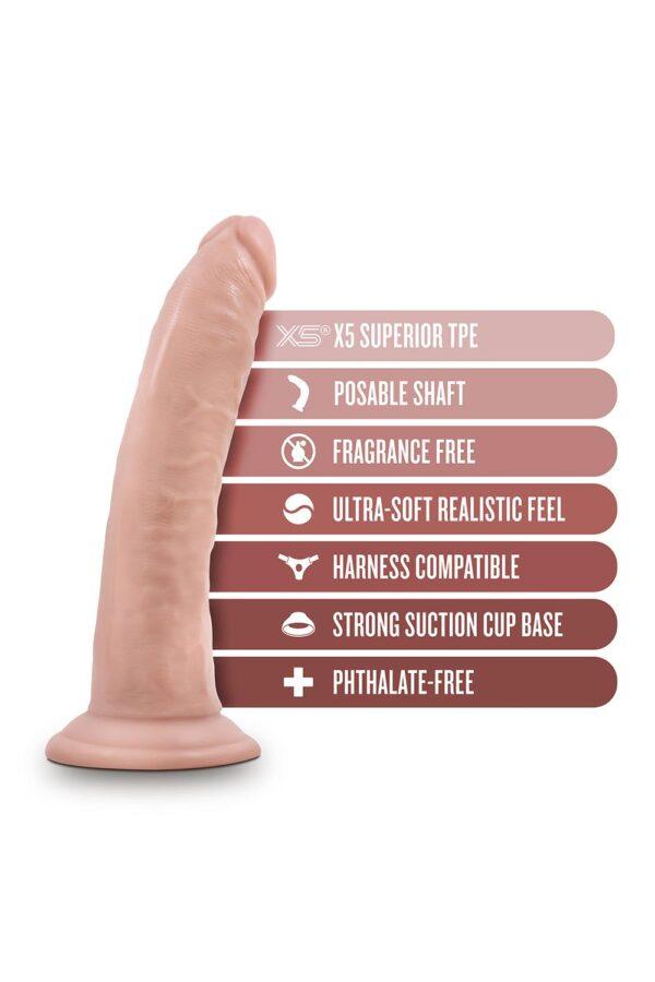 Dr Skin posable 7" dildo with suction cup - Imagen 13