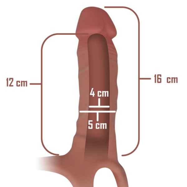 Arnes hueco con dildo silicona - Imagen 7