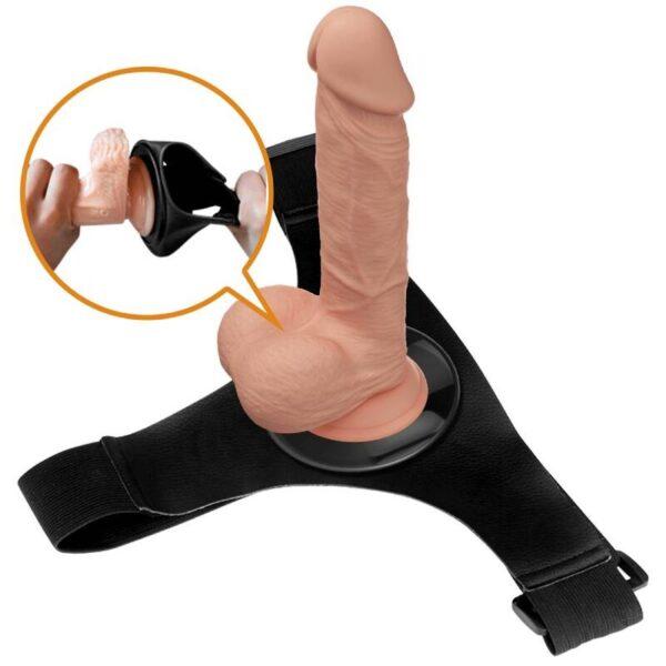 Arnés con ventosa y dildo Jerry 21.8cm - Imagen 5