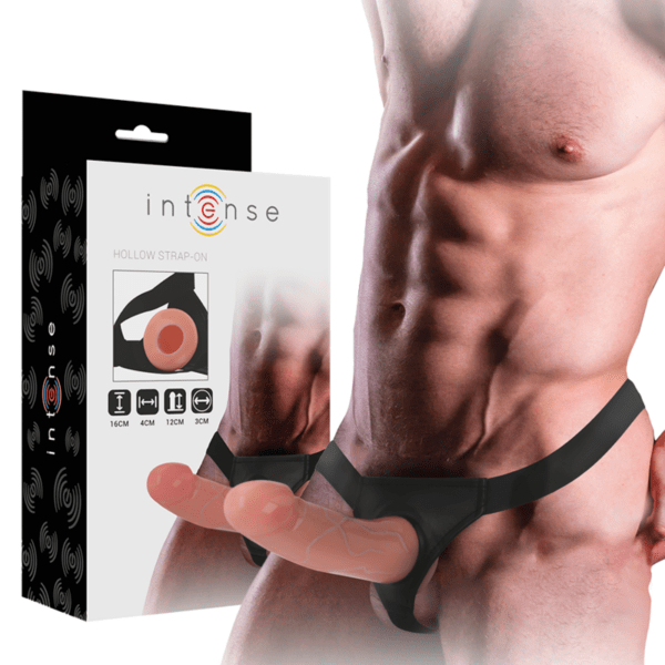 Arnés hueco con dildo - Imagen 2