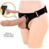 Arnés con ventosa y dildo Jerry 21.8cm