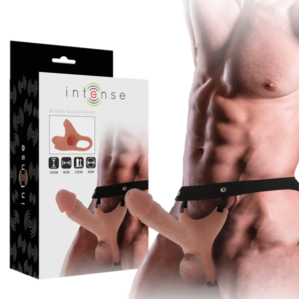 Arnes hueco con dildo silicona - Imagen 2