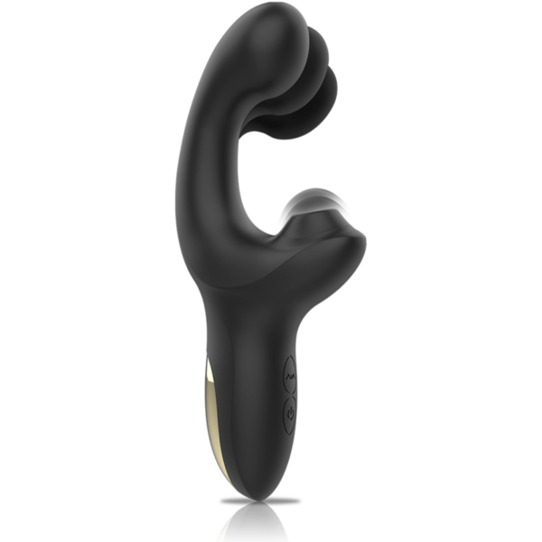 Vibrador efecto wave con succionador Ibiza