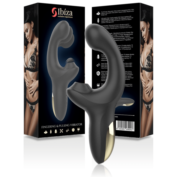 Vibrador efecto wave con succionador Ibiza - Imagen 4