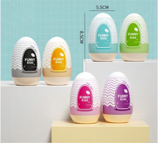 Huevos masturbadores Funny egg - Imagen 3