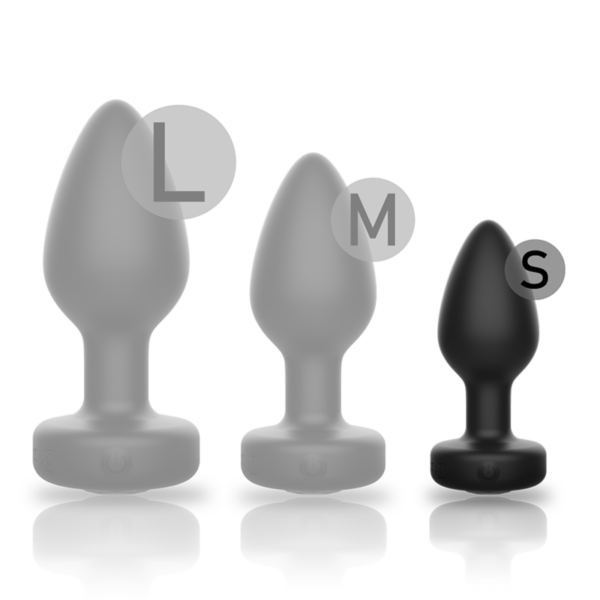 Plug anal con mando y joya talla S - Imagen 4