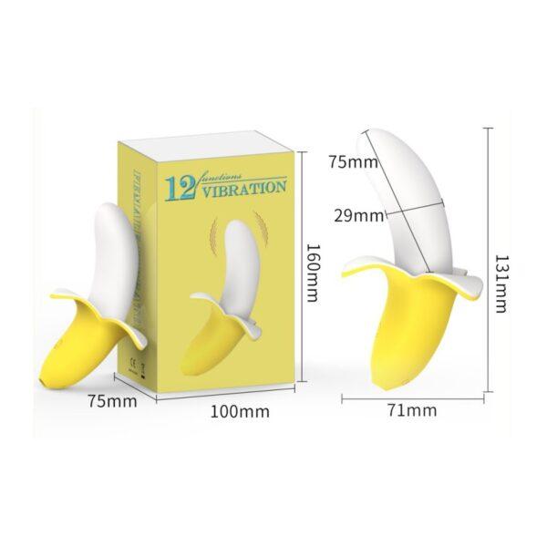 Banana vibradora recargable - Imagen 7