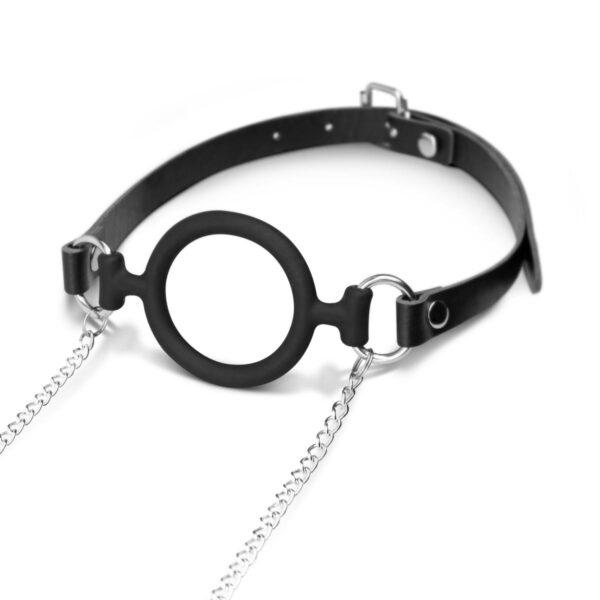 Nipple clamps with silicone gag ring Bedroom fantasies - Imagen 5