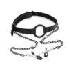 Gag with nipple clamps - Imagen 2