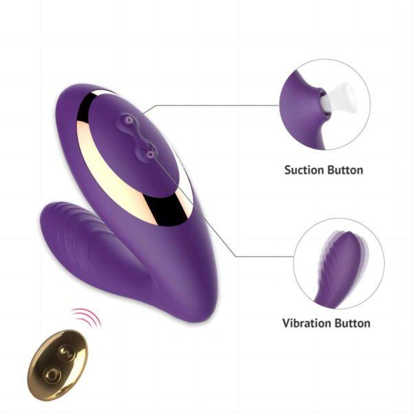 Succionador y vibrador con mando OG 2 - Imagen 2