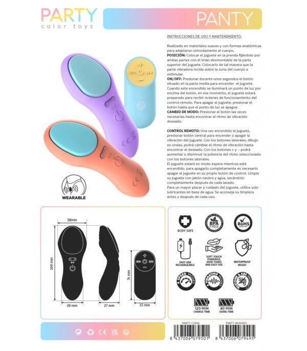 Vibrador panty con mando - Imagen 8