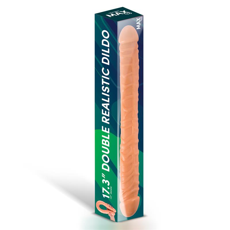 Dildo doble realistico 16" 44cm - Imagen 2