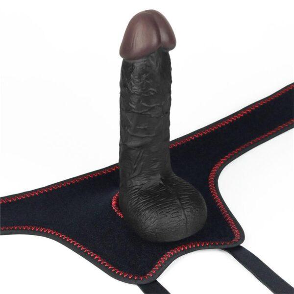 Easy strapon set 7" negro - Imagen 3