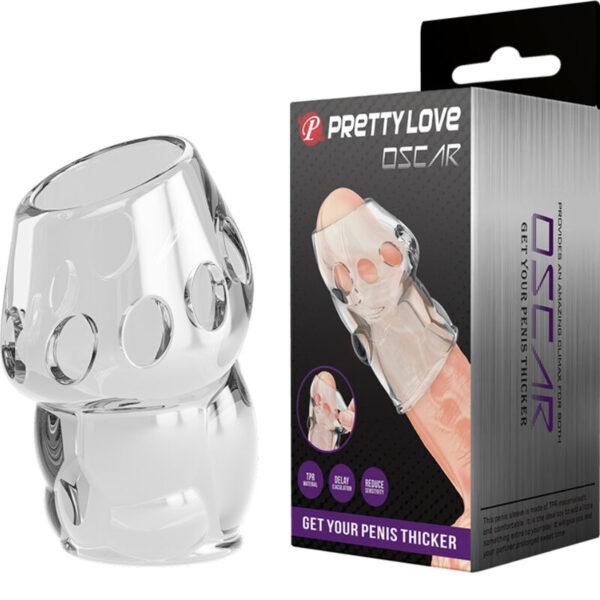 Engrosador pene Oscar transparente