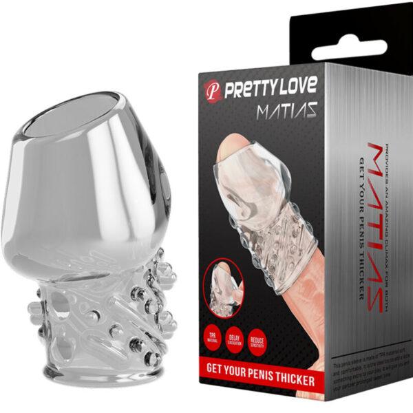 Engrosador pene Matias transparente
