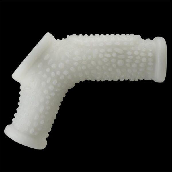 Funda pene y testículos vibradora Drip knights ring - Imagen 3