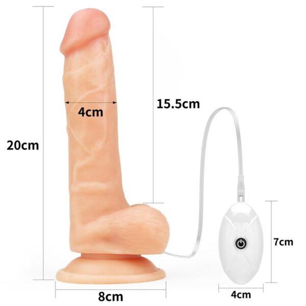 Easy strapon 7.5" con vibración - Imagen 12