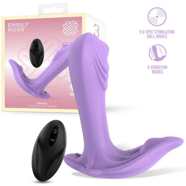 Panty vibrador con mando Donnyel