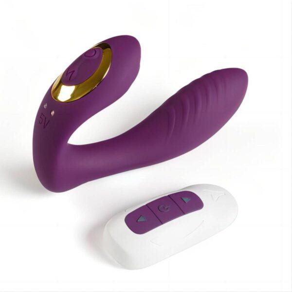Wearable panty vibrator con mando